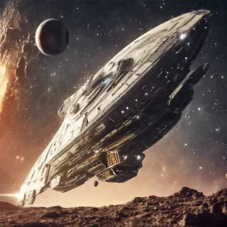real interstellar space ship hd